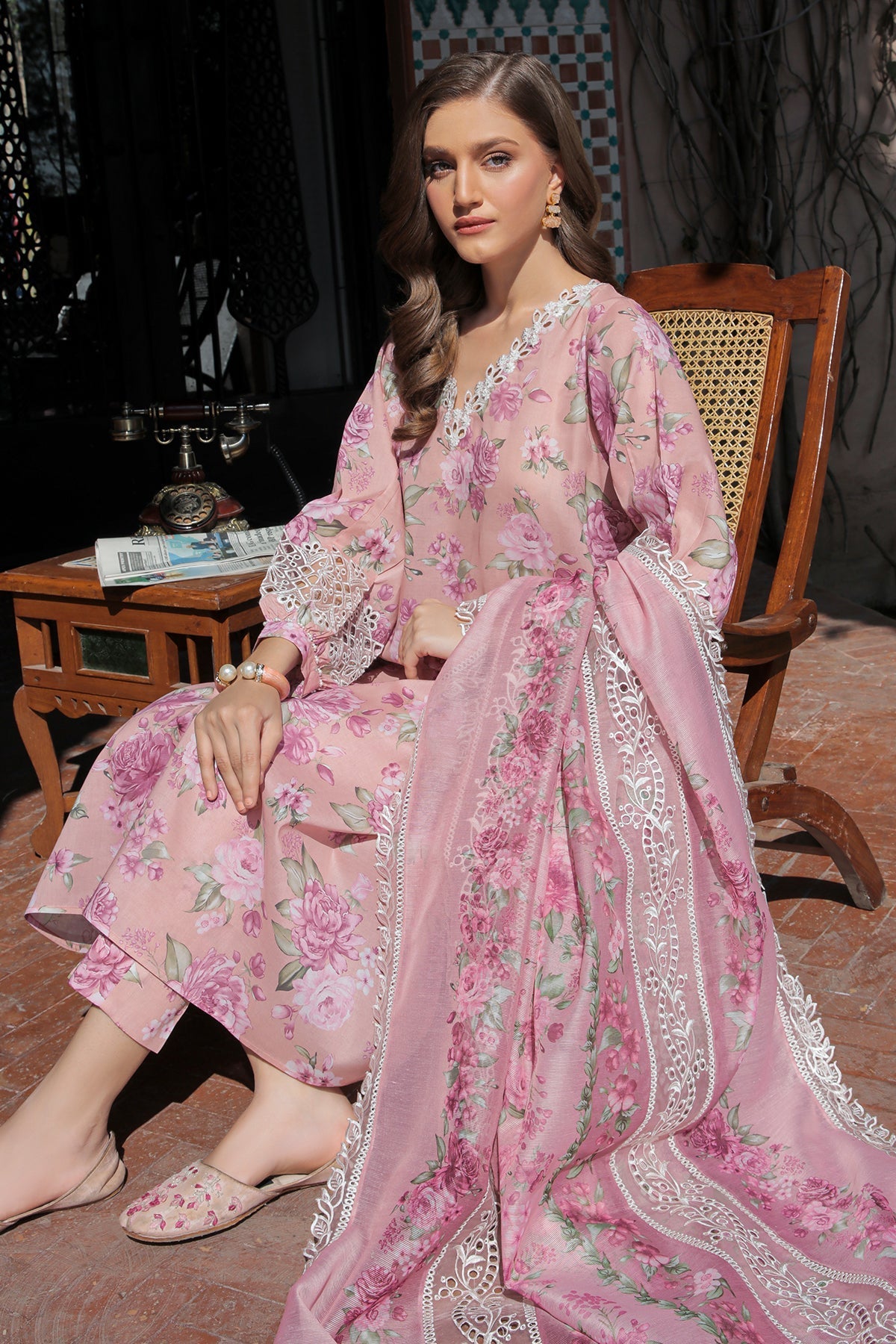 BAROQUE | EMBROIDERED LAWN UF-315