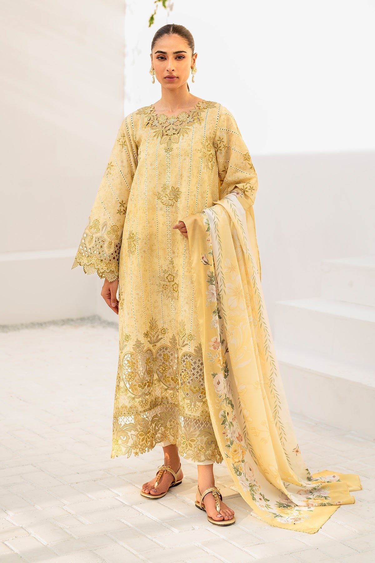 BAROQUE | EMBROIDERED  LAWN UF-670