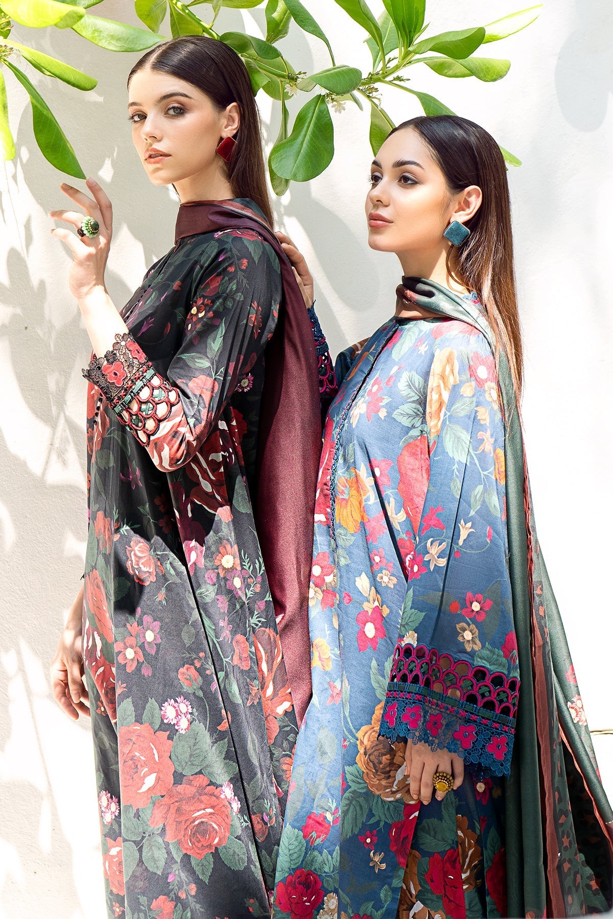 BAROQUE | EMBROIDERED PRINTED LAWN UF-548