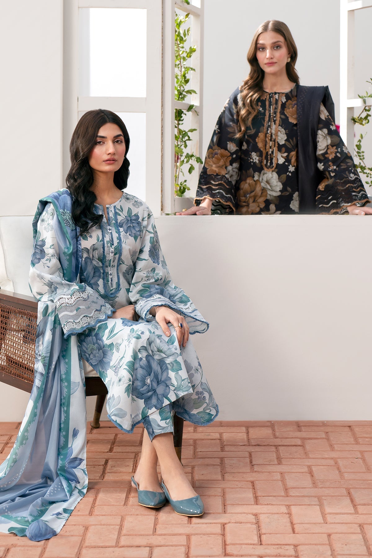 BAROQUE | DIGITAL PRINTED LAWN UF-541