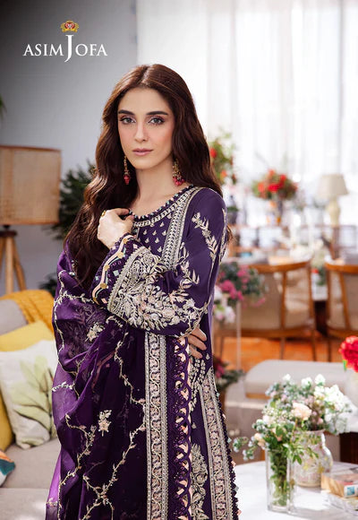 Asim Jofa | Uraan | AJUR-05 EMBROIDERED LAWN 3 PCS