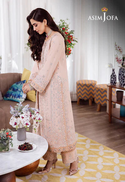 Asim Jofa | Uraan | AJUR-12 EMBROIDERED LAWN 3 PCS