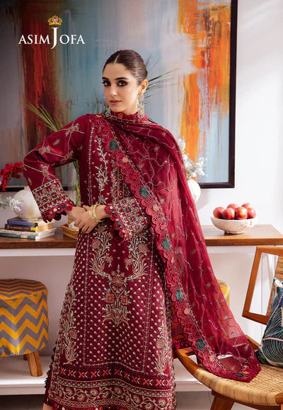 Asim Jofa | Uraan | AJUR-04 EMBROIDERED LAWN 3 PCS