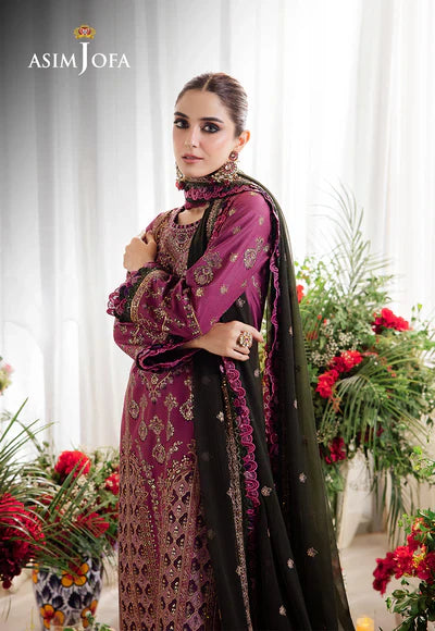 Asim Jofa | Uraan | AJUR-07 EMBROIDERED LAWN 3 PCS