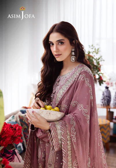 Asim Jofa | Uraan | AJUR-02 EMBROIDERED LAWN 3 PCS