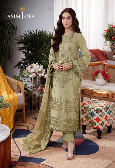 Asim Jofa | Uraan | AJUR-11 EMBROIDERED LAWN 3 PCS