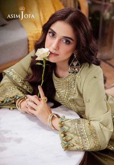 Asim Jofa | Uraan | AJUR-11 EMBROIDERED LAWN 3 PCS