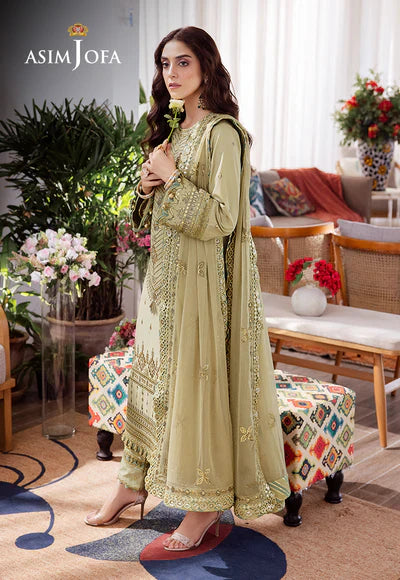 Asim Jofa | Uraan | AJUR-11 EMBROIDERED LAWN 3 PCS