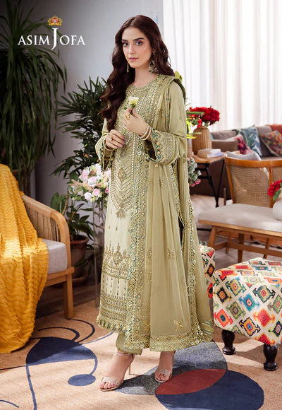 Asim Jofa | Uraan | AJUR-11 EMBROIDERED LAWN 3 PCS