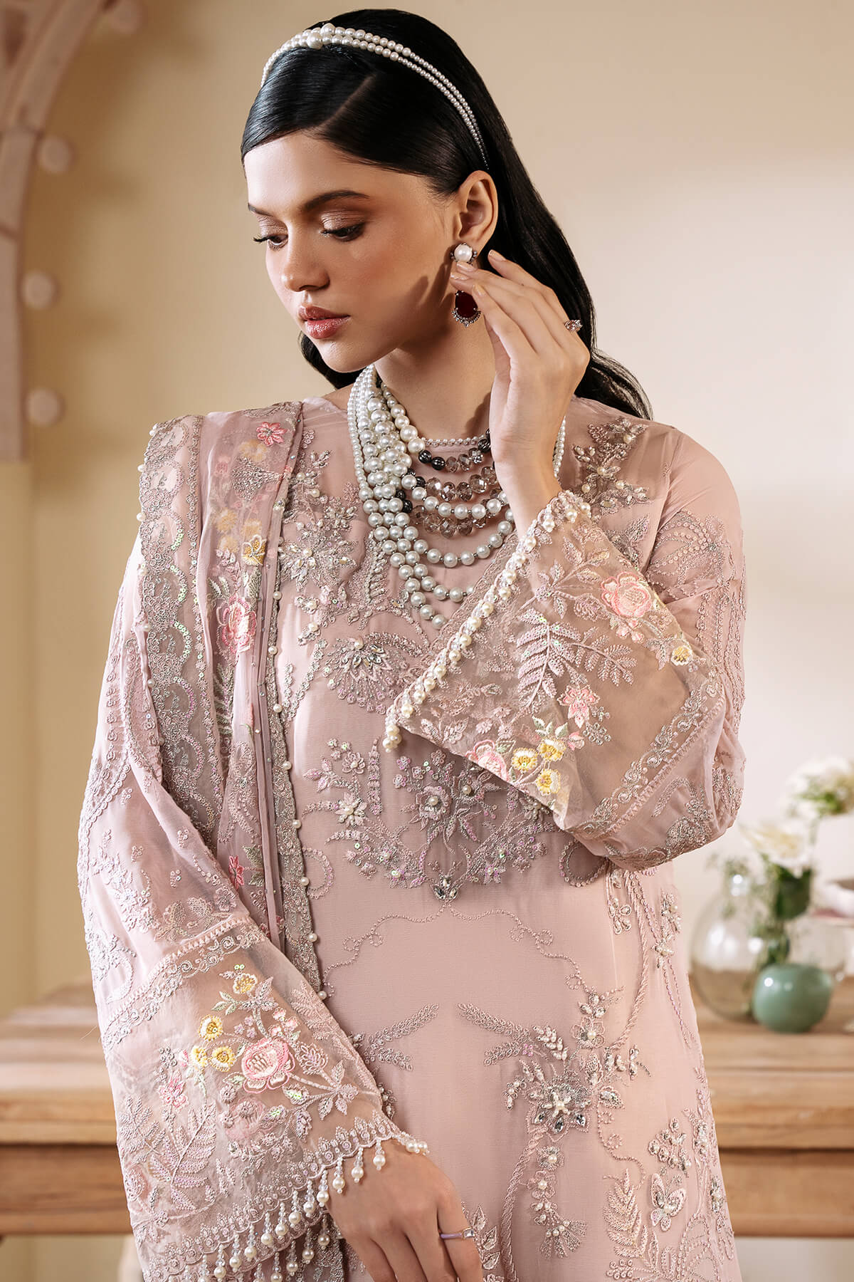 Imrozia Premium | Muse Luxury Chiffon | S-1084 Cristal